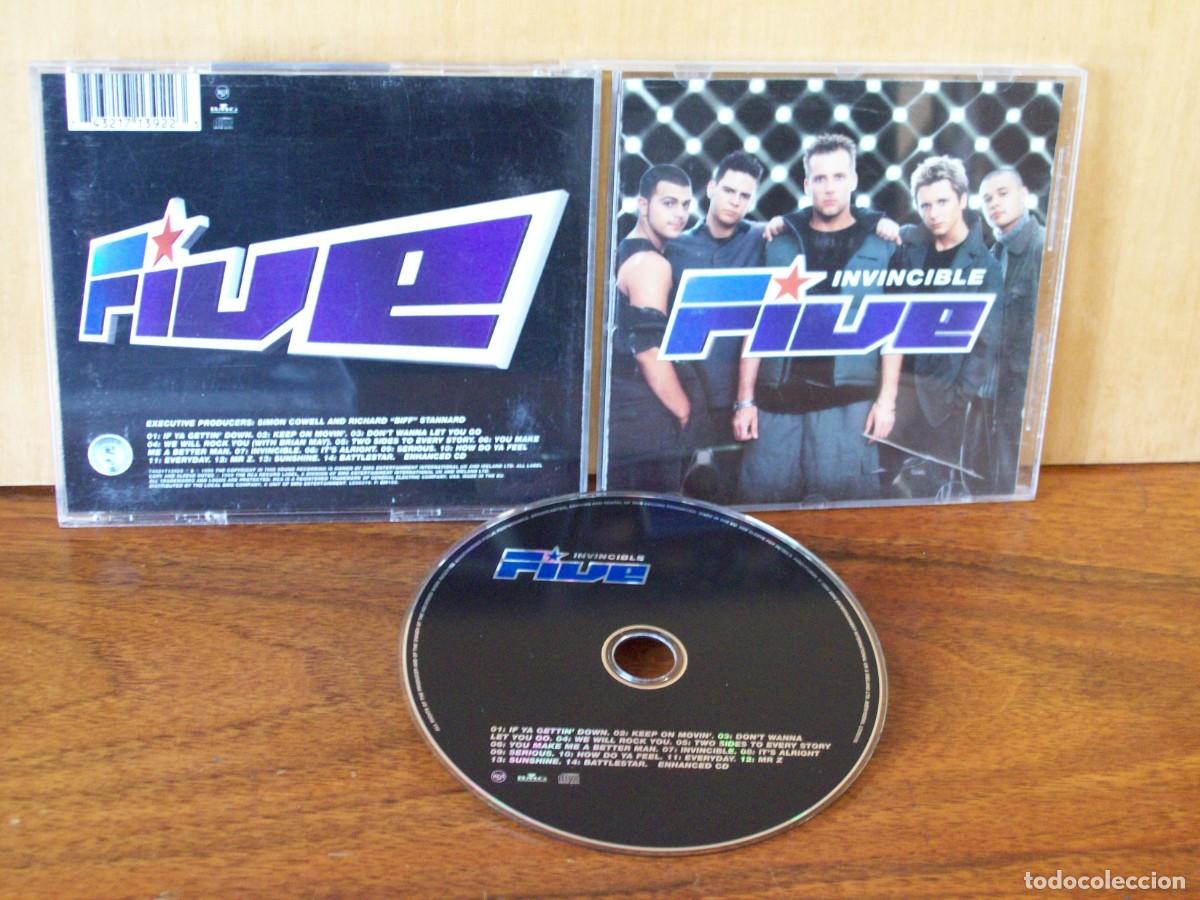 CDs de m&uacute;sica: FIVE - INVINCIBLE - CD - Foto 1