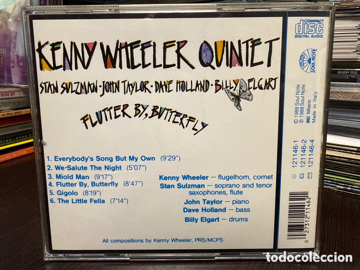 CDs de m&uacute;sica: Kenny Wheeler Quintet - Flutter By, Butterfly (CD) - Foto 2