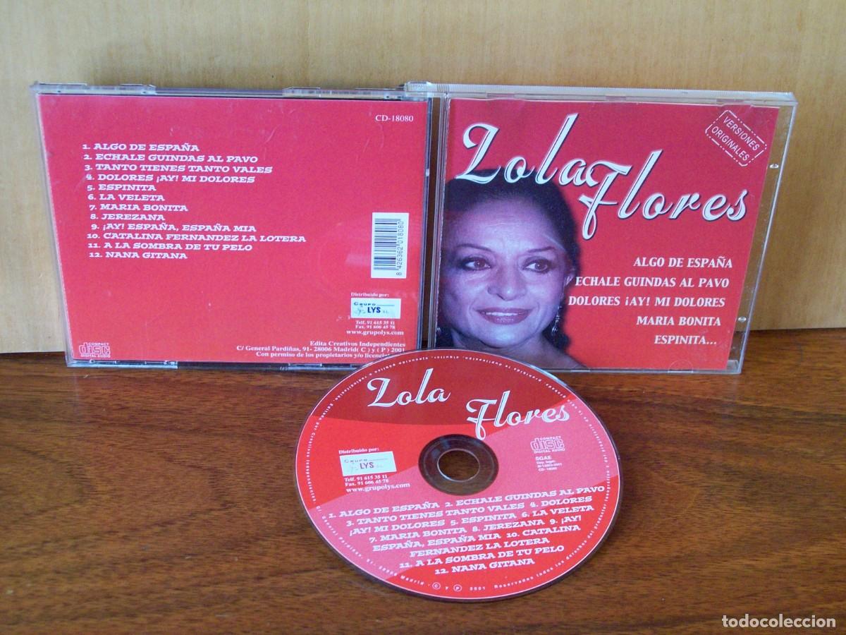 CDs de m&uacute;sica: LOLA FLORES - CD VERSIONES ORIGINALES - Foto 1