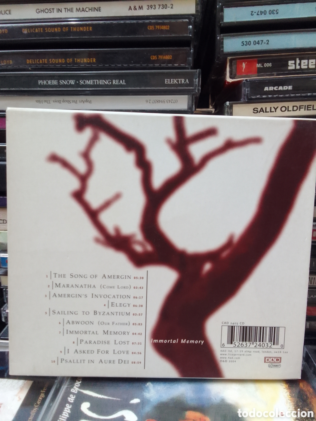 CDs de m&uacute;sica: Inmortal memory lisa Gerrard Patrick cassidy - Foto 2