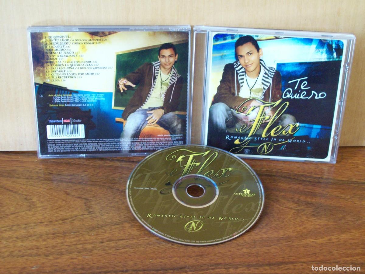 CDs de m&uacute;sica: FLEX - TE QUIERO - ROMANTIC STYLE IN DA WORLD ..... - CD - Foto 1