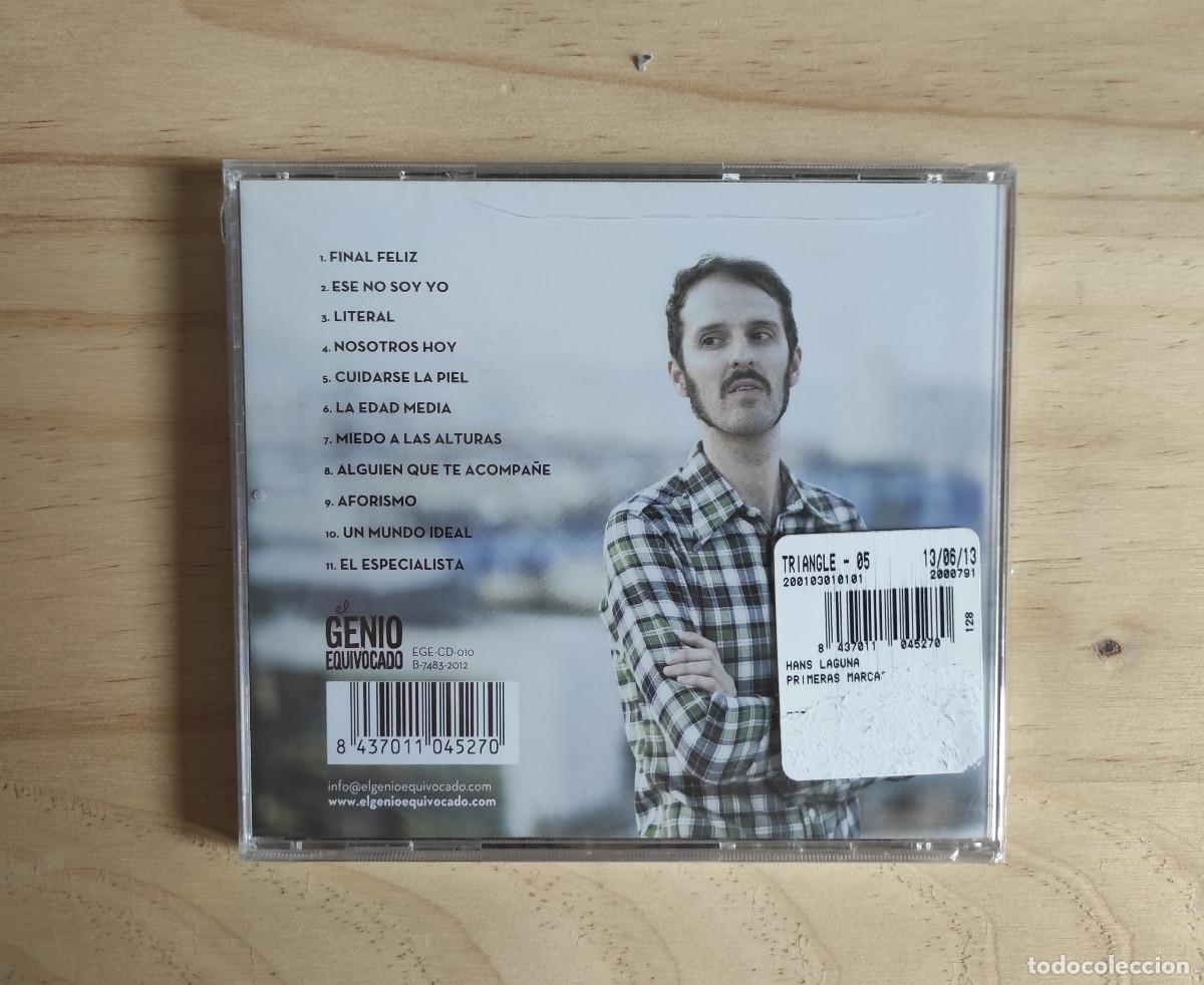 CDs de m&uacute;sica: Hans Laguna - Primeras marcas (2012) CD Nuevo - Foto 2