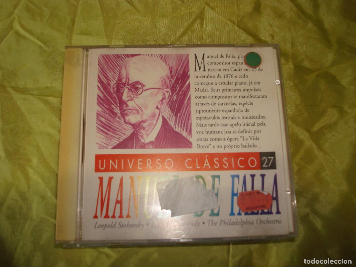 CDs de m&uacute;sica: MANUEL DE FALLA. AMOR BRUJO Y OTRAS. CD. IMPECABLE - Foto 1