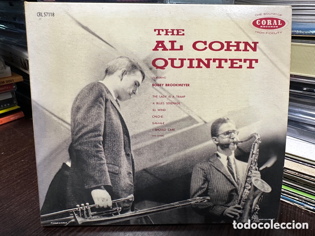CDs de m&uacute;sica: Al Cohn Quintet Featuring Bob Brookmeyer (CD) - Foto 1