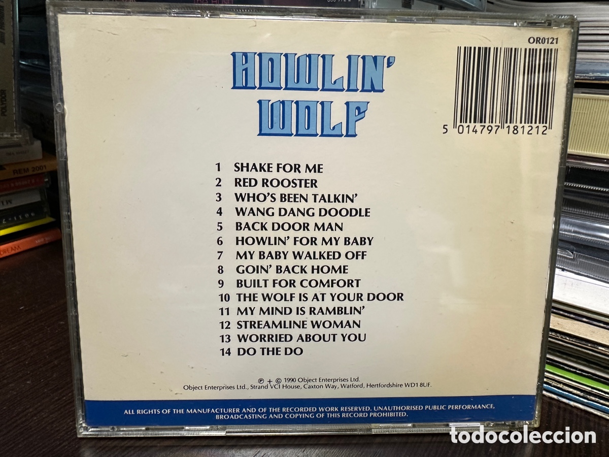 CDs de m&uacute;sica: Howlin Wolf - Howlin Wolf (CD) - Foto 2