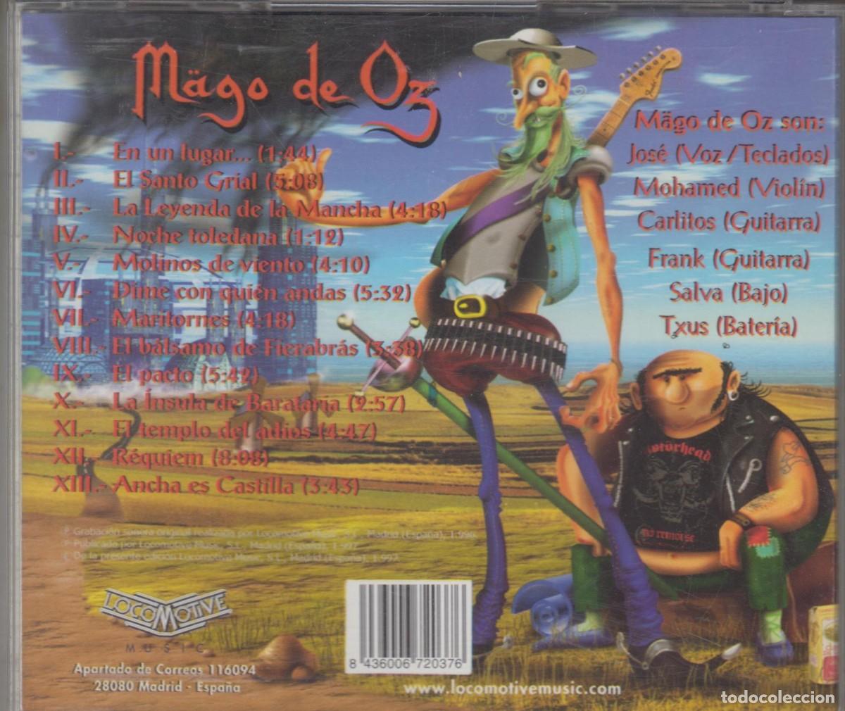 CDs de m&uacute;sica: Mago de Oz cd La leyenda de la Mancha 1998 - Foto 2