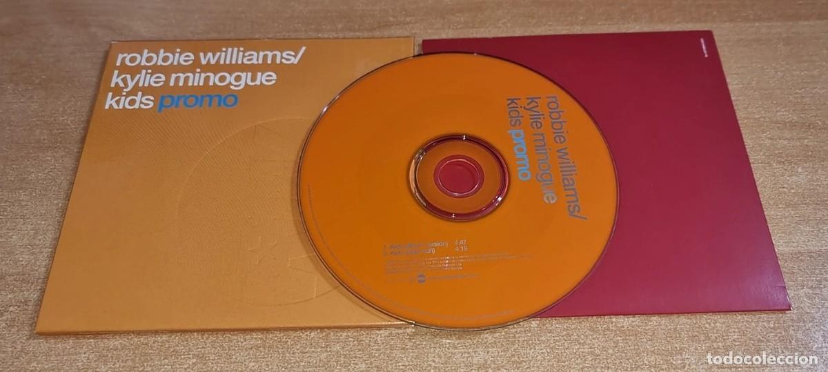 CDs de Musique: KYLIE MINOGUE & ROBBIE WILLIAMS Kids CD SINGLE PROMO CARTON DEL A&Ntilde;O 2000 CONTIENE 2 TEMAS