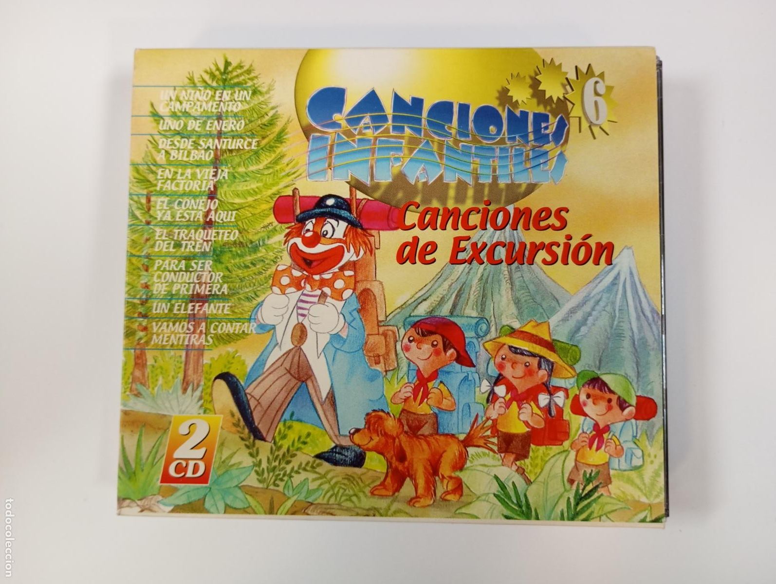 CDs de m&uacute;sica: CANCIONES DE EXCURSI&Oacute;N. DOBLE CD. TDKCD303 - Foto 1