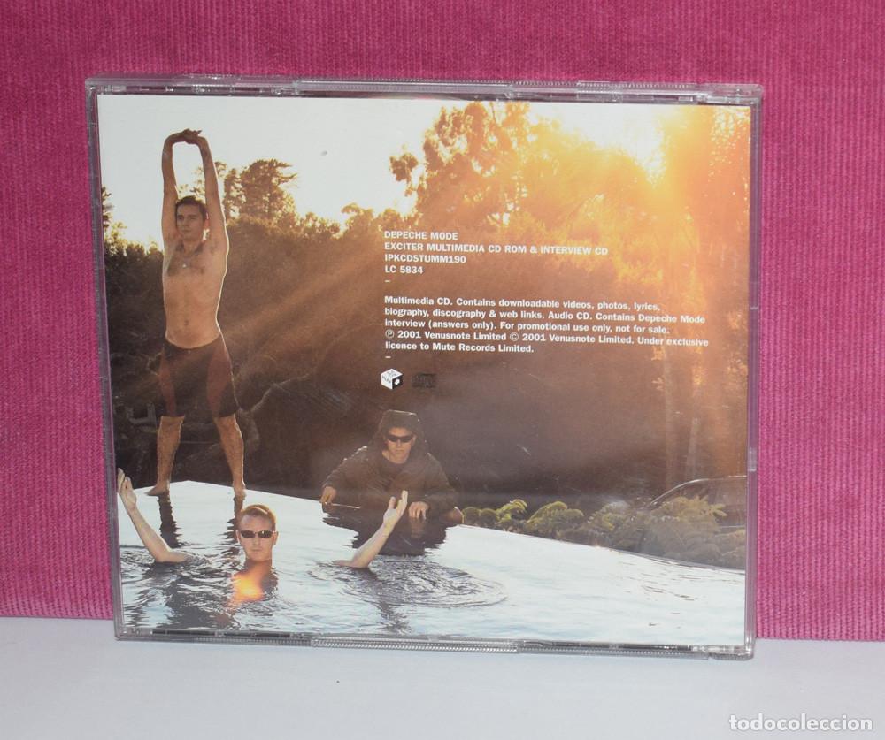 CDs de m&uacute;sica: Depeche Mode &ndash; Exciter (Multimedia & Interview CD) - - Foto 3