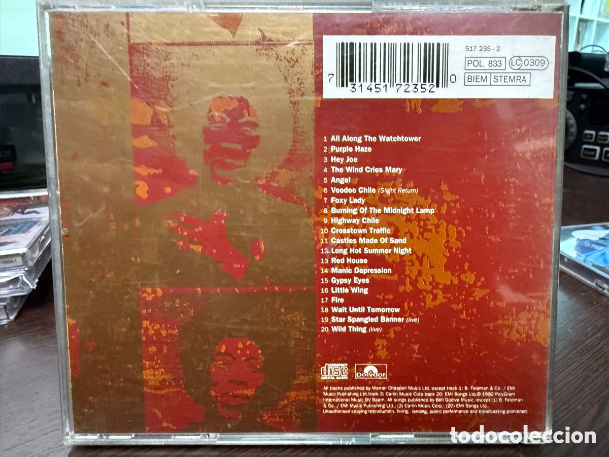CDs de m&uacute;sica: Jimi Hendrix - The Ultimate Experience (CD) - Foto 2
