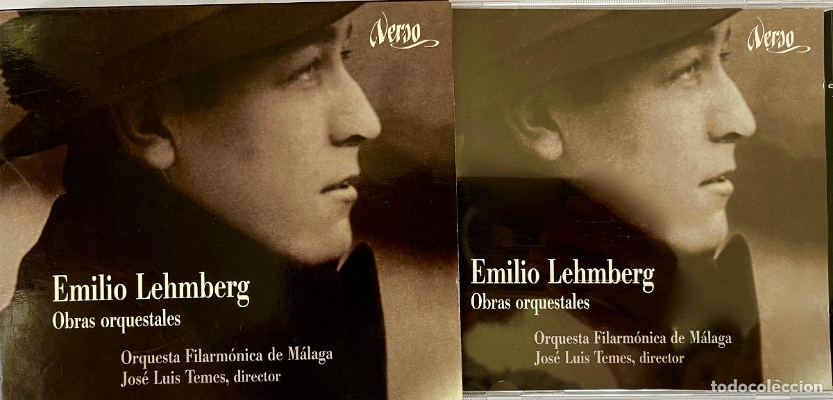 Musik-CDs: EMILIO LEHMBERG. OBRAS ORQUESTALES. JOSE LUIS TEMES. CD CON SOBRECUBIERTA CARTON