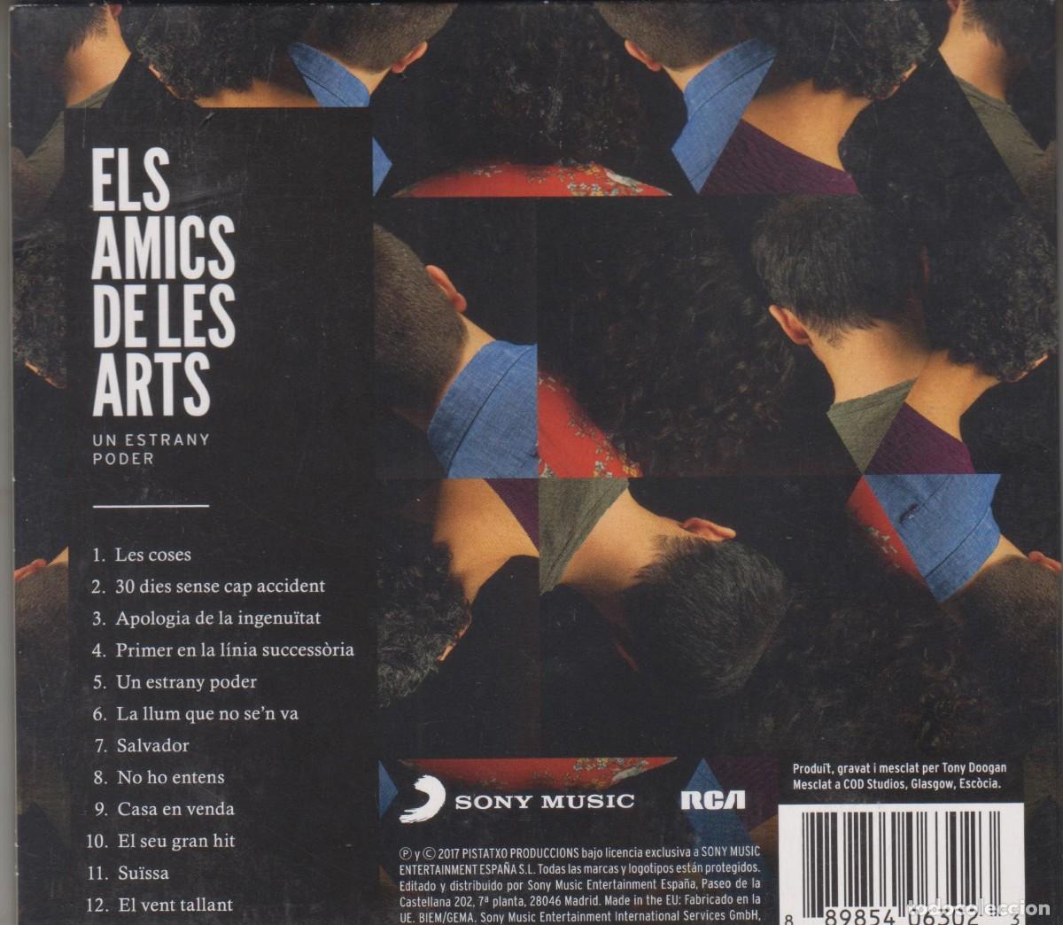 CDs de m&uacute;sica: Els Amics de les Arts cd Un estrany poder 2017 - Foto 2