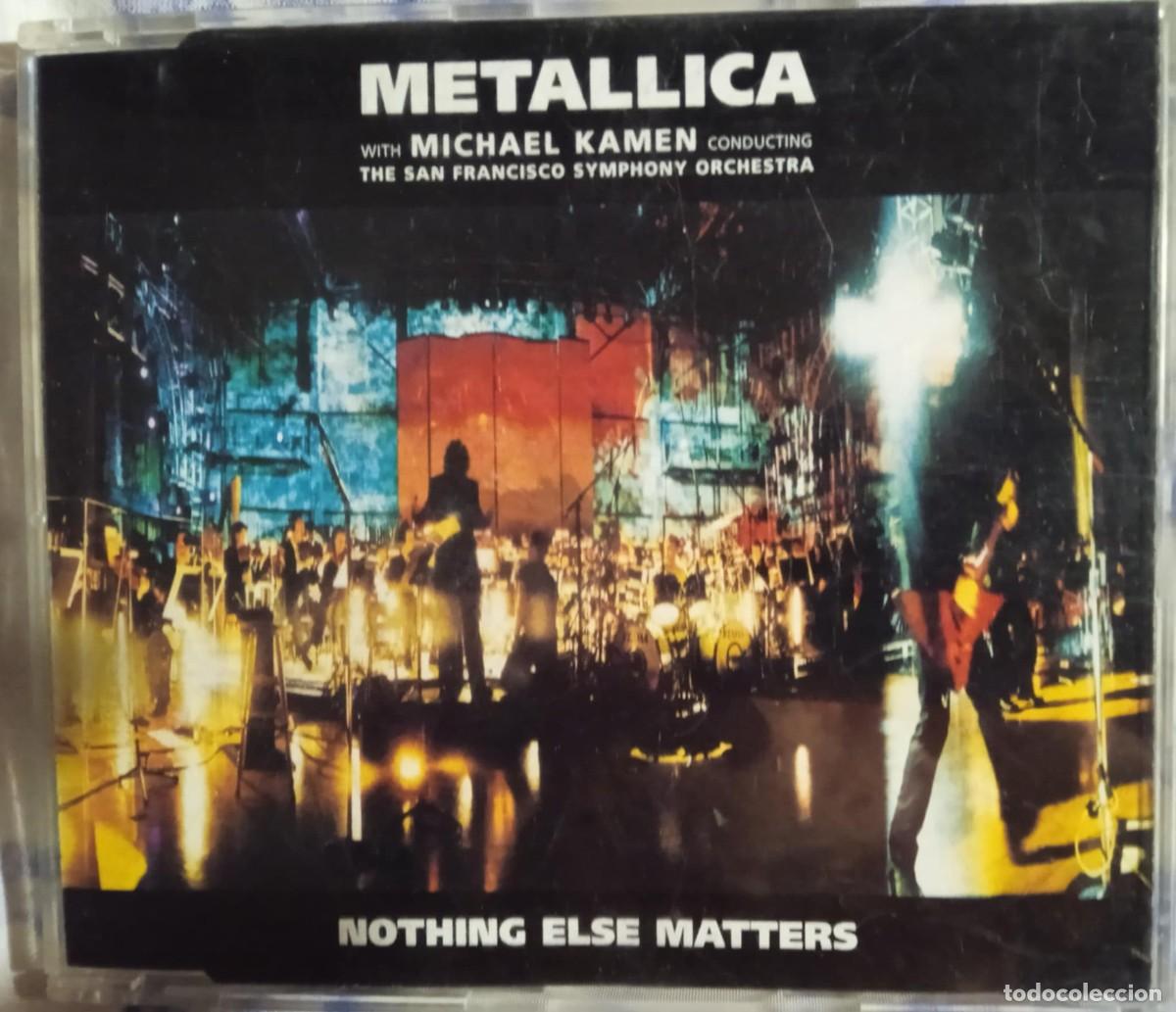 CDs de m&uacute;sica: METALLICA - NOTHING ELSE MATTERS - Foto 1