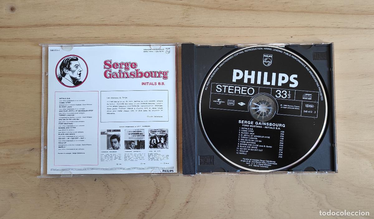 CDs de m&uacute;sica: Serge Gainsbourg - Initials B.B (1968) CD - Foto 2