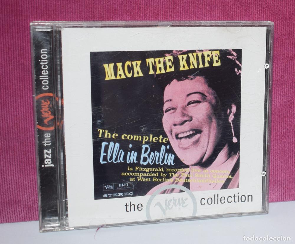 CDs de M&uacute;sica: ELLA FITZGERALD - THE COMPLETE ELLA IN BERLIN : MACK THE KNIFE - CD ALBUM THE VERVE COLLECTION