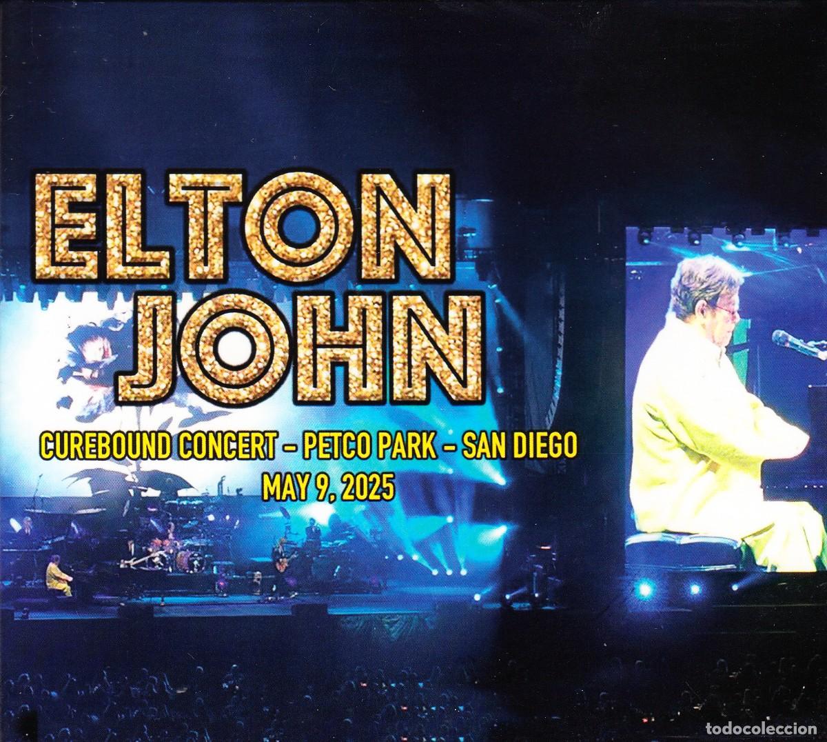 CDs de m&uacute;sica: Elton John. Petco Park 2025. 2 CD. - Foto 1