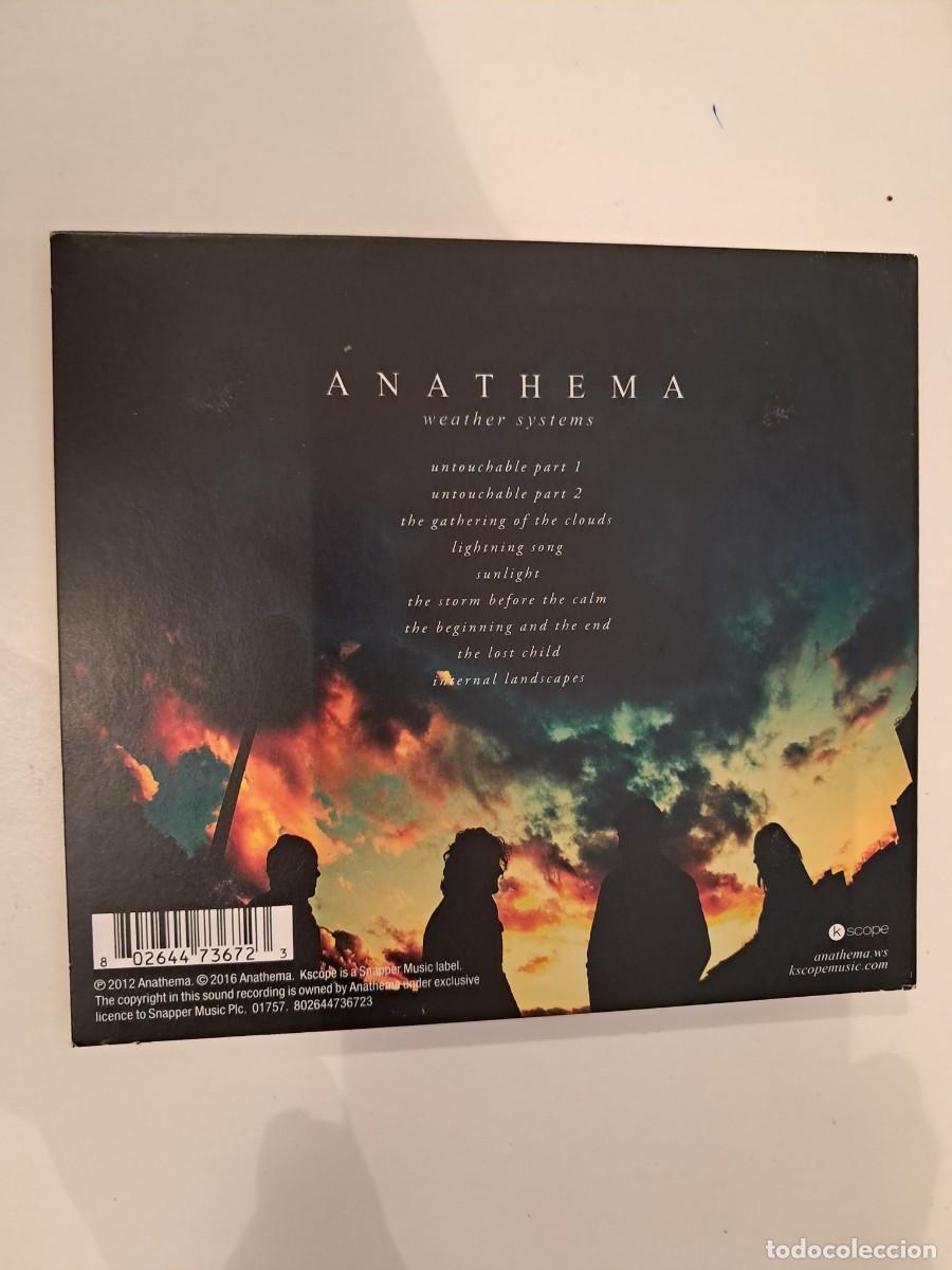 CDs de m&uacute;sica: Anathena , Weather Systems , CD 2016 UK, Digipack. Impecable. Progresive Metal - Foto 2