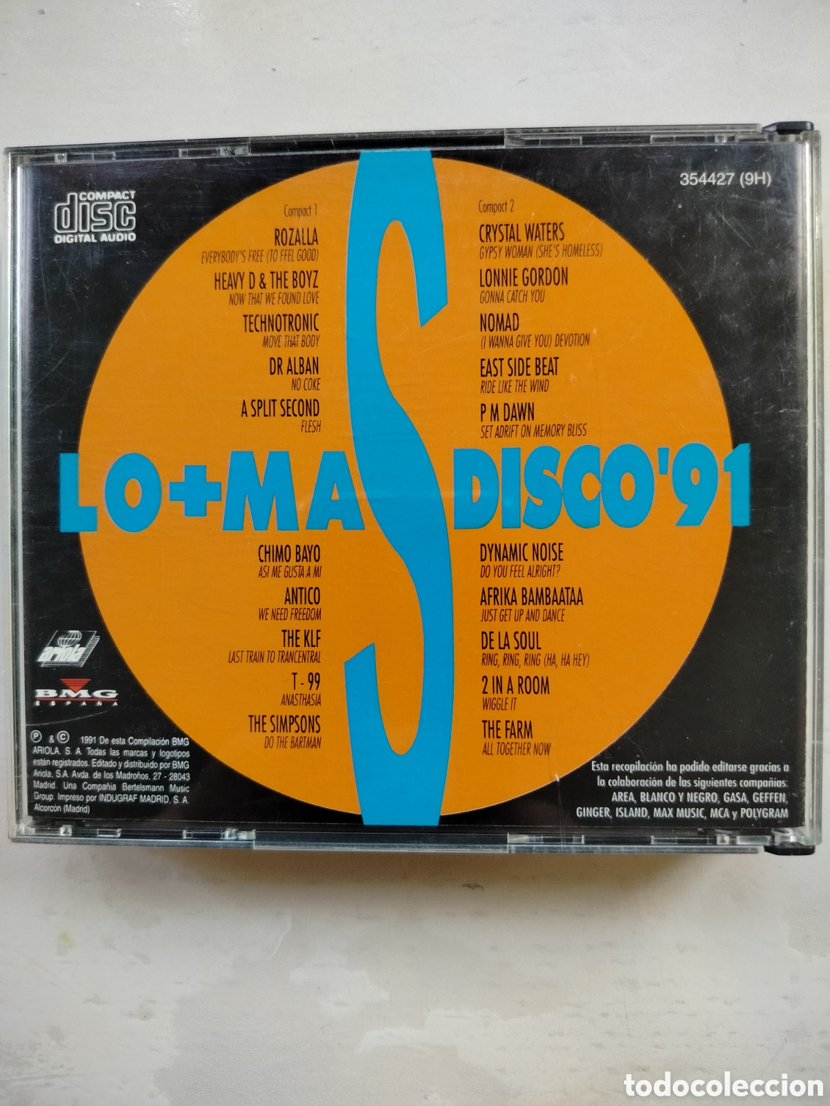CDs de m&uacute;sica: Lo + Disco 91. 2xCDs - Foto 2