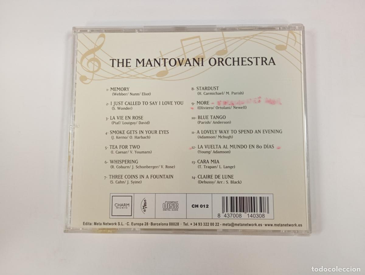 CDs de m&uacute;sica: THE MANTOVANI ORCHESTRA. MEMORY. CD. TDKCD174 - Foto 2