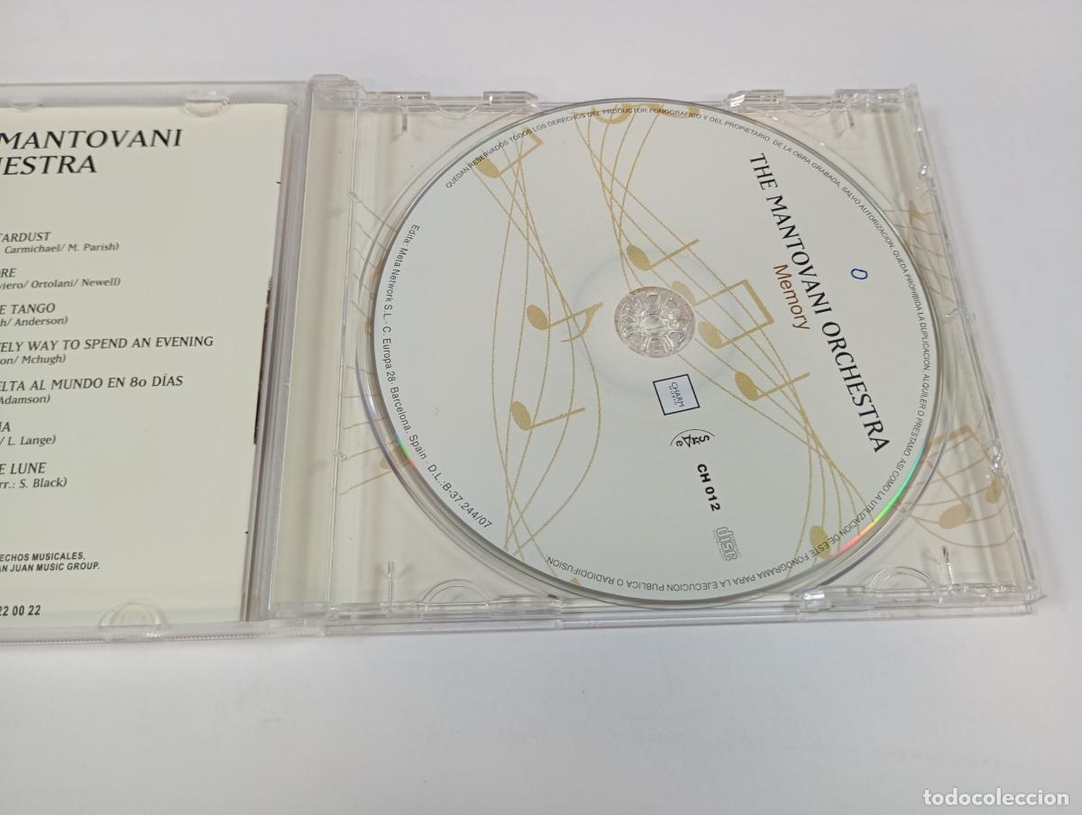CDs de m&uacute;sica: THE MANTOVANI ORCHESTRA. MEMORY. CD. TDKCD174 - Foto 3