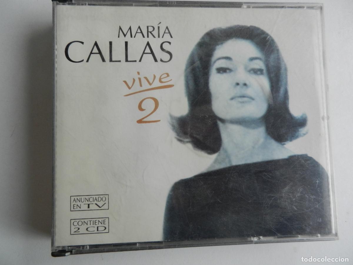 CDs de m&uacute;sica: MARIA CALLAS - VIVE 2- - 2 CD,S + LIBRETO - Foto 1
