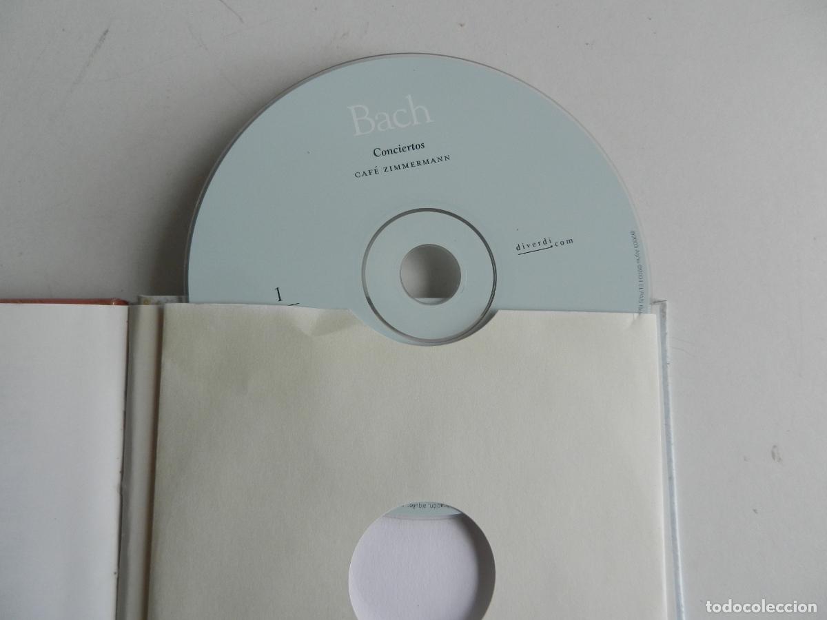 CDs de m&uacute;sica: BACH -CONCIERTOS - CAF&Eacute; ZIMMERMANN - CD + LIBRETO - Foto 2