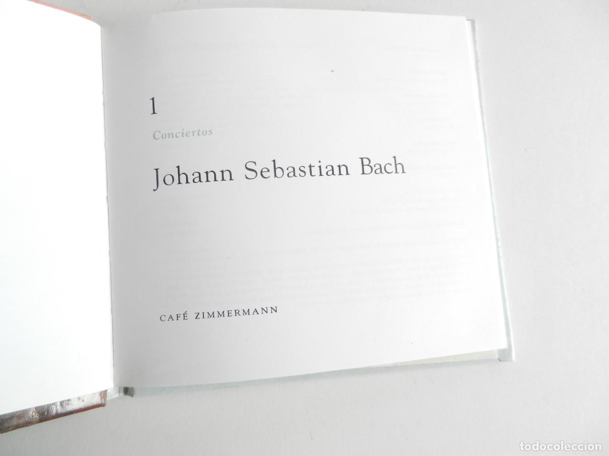 CDs de m&uacute;sica: BACH -CONCIERTOS - CAF&Eacute; ZIMMERMANN - CD + LIBRETO - Foto 3