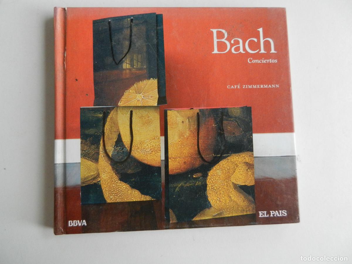 CDs de m&uacute;sica: BACH -CONCIERTOS - CAF&Eacute; ZIMMERMANN - CD + LIBRETO - Foto 1