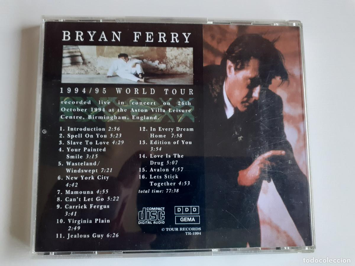 CDs de m&uacute;sica: BRYAN FERRY - 1994/95 WORLD TOUR - BOOTLEG - Foto 2
