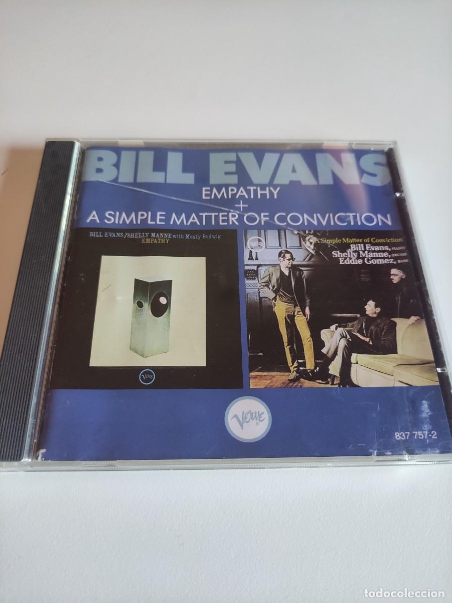 CDs de M&uacute;sica: BILL EVANS. EMPATHY+A SIMPLE MATTER OF CONVICTION. CD.