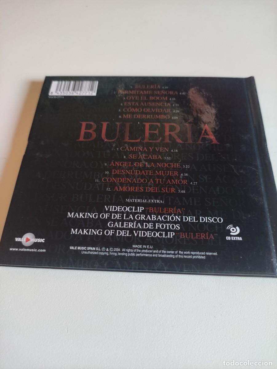CDs de m&uacute;sica: DAVID BISBAL. BULERIA. CD DIGIPACK. - Foto 2