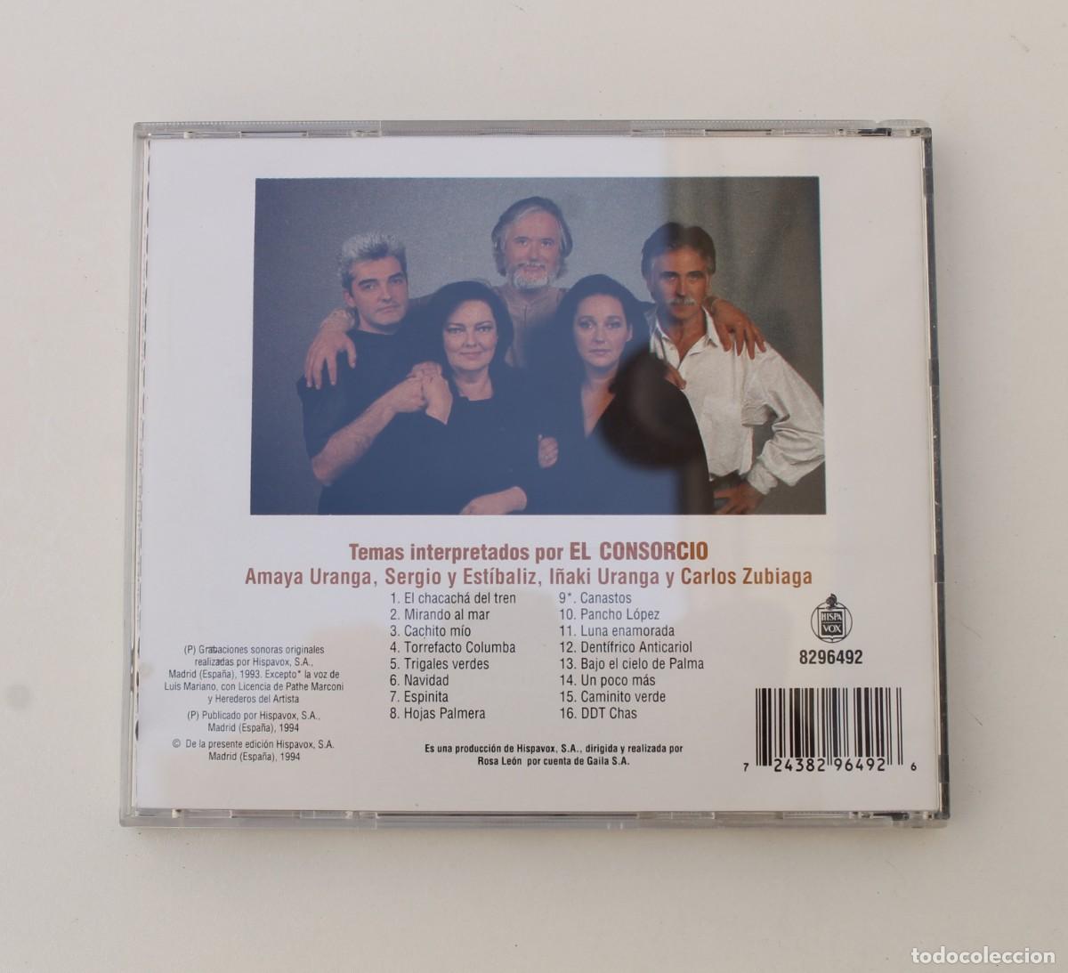CDs de m&uacute;sica: CD- EL CONSORCIO, LO QUE NUNCA MUERE - Foto 2