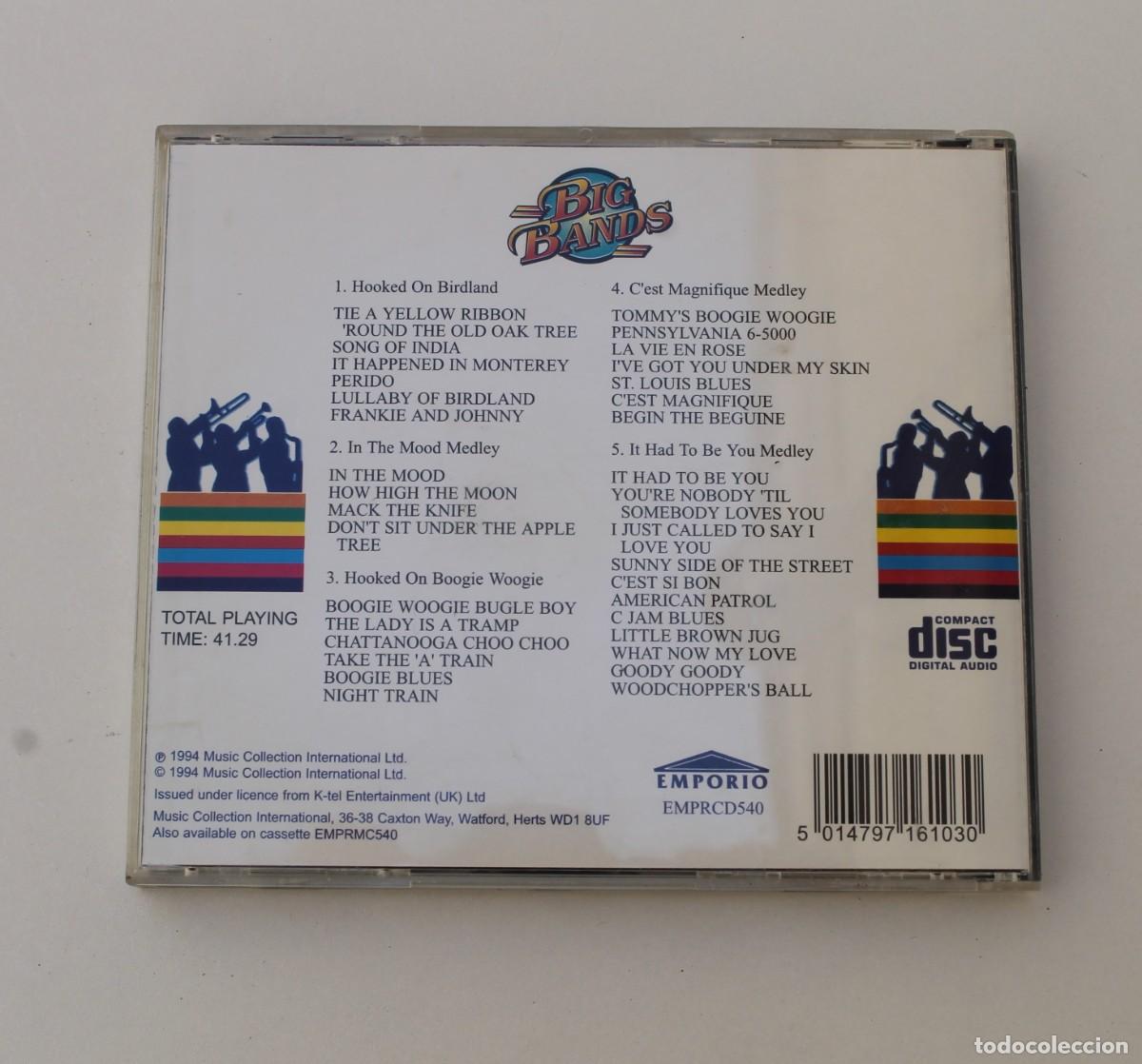 CDs de m&uacute;sica: CD- HOOKED ON BIG BANDS - Foto 2