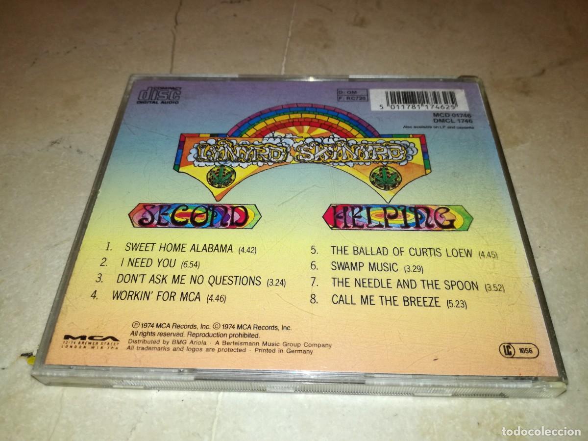 CDs de m&uacute;sica: LYNYRD SKYNYRD-SECOND HELPING-CD - Foto 2