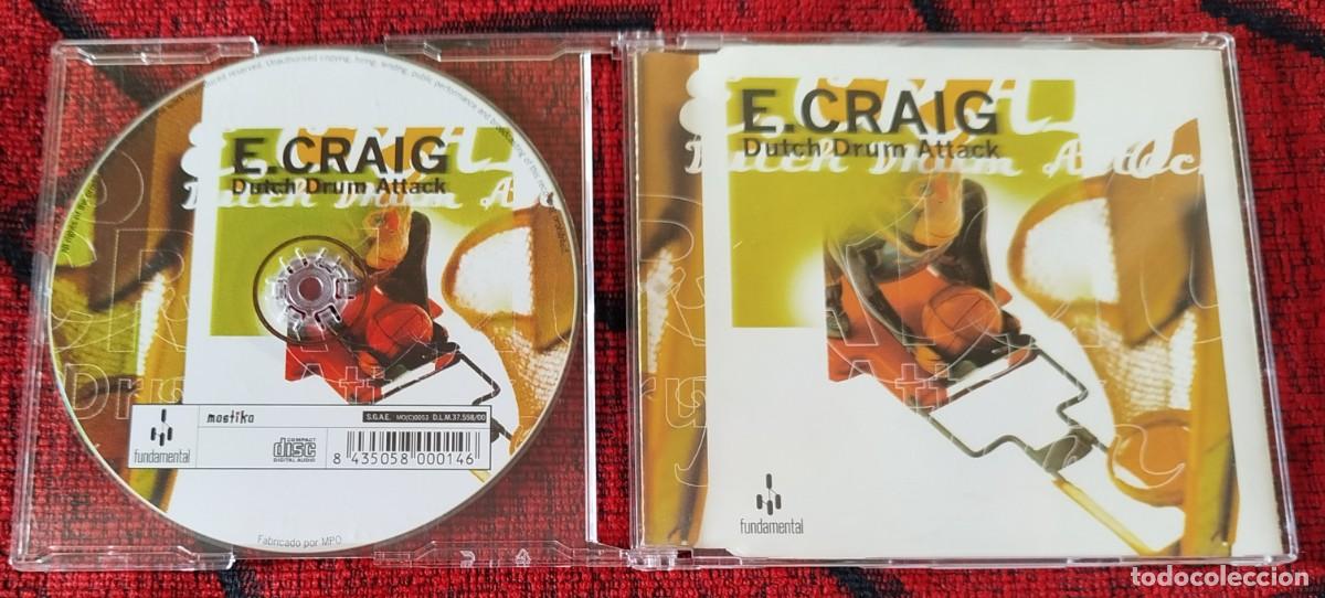 CDs de m&uacute;sica: E. CRAIG ** Dutch Drum Attack ** CD MAXI SINGLE 2000 - Foto 1