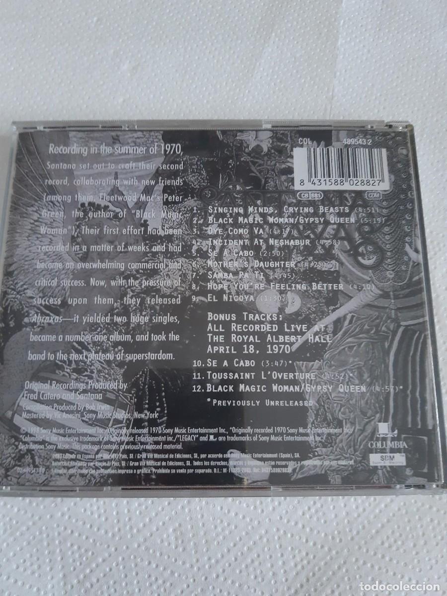 CDs de m&uacute;sica: CD SANTANA ABBAXAS cd de musica - Foto 2