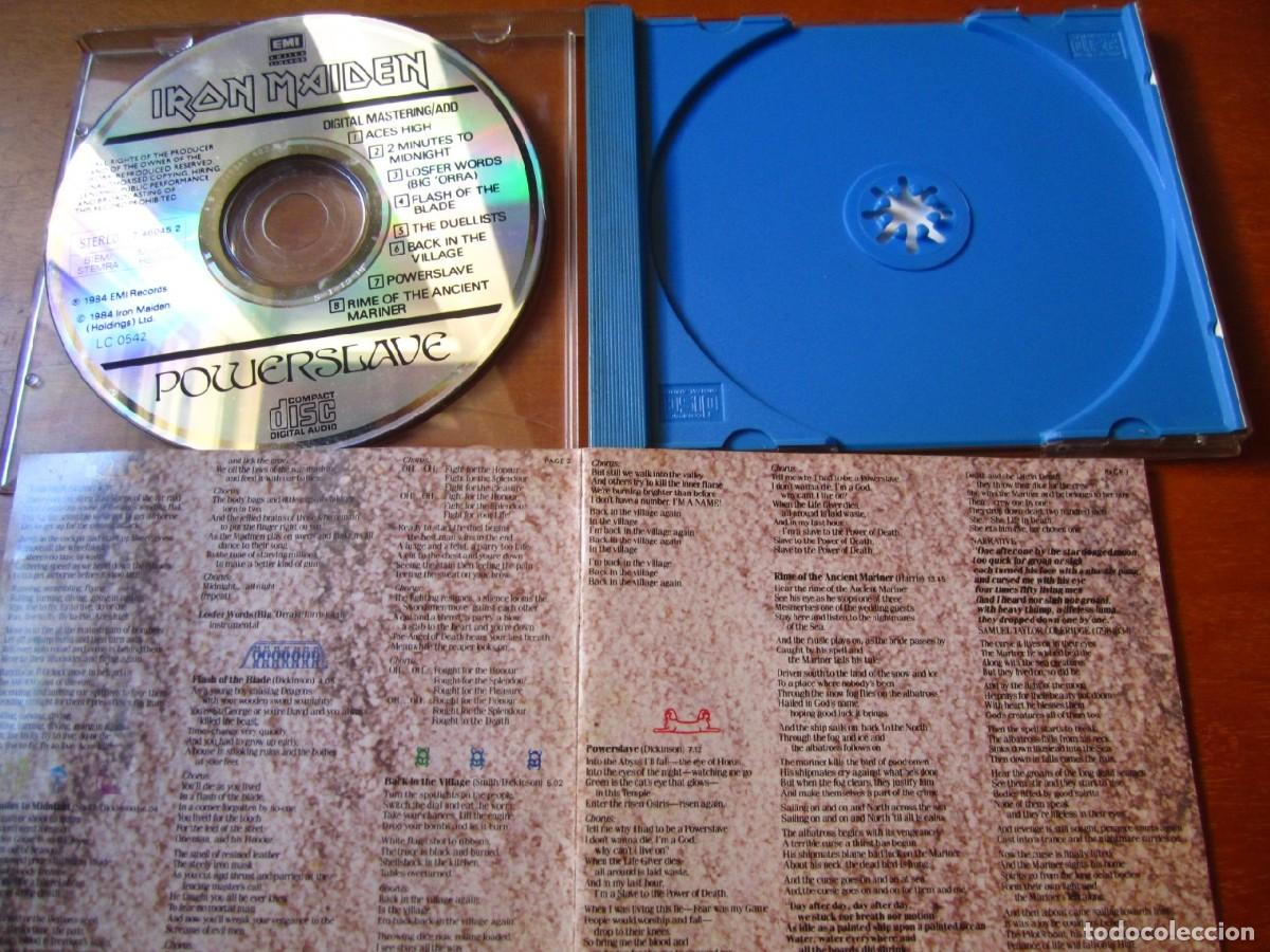 CDs de m&uacute;sica: Iron Maiden - Powerslave (CD) - Foto 8