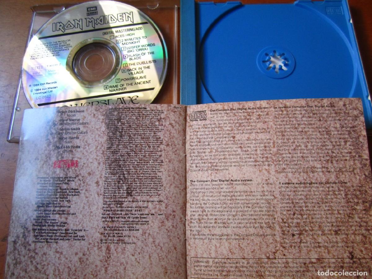 CDs de m&uacute;sica: Iron Maiden - Powerslave (CD) - Foto 10