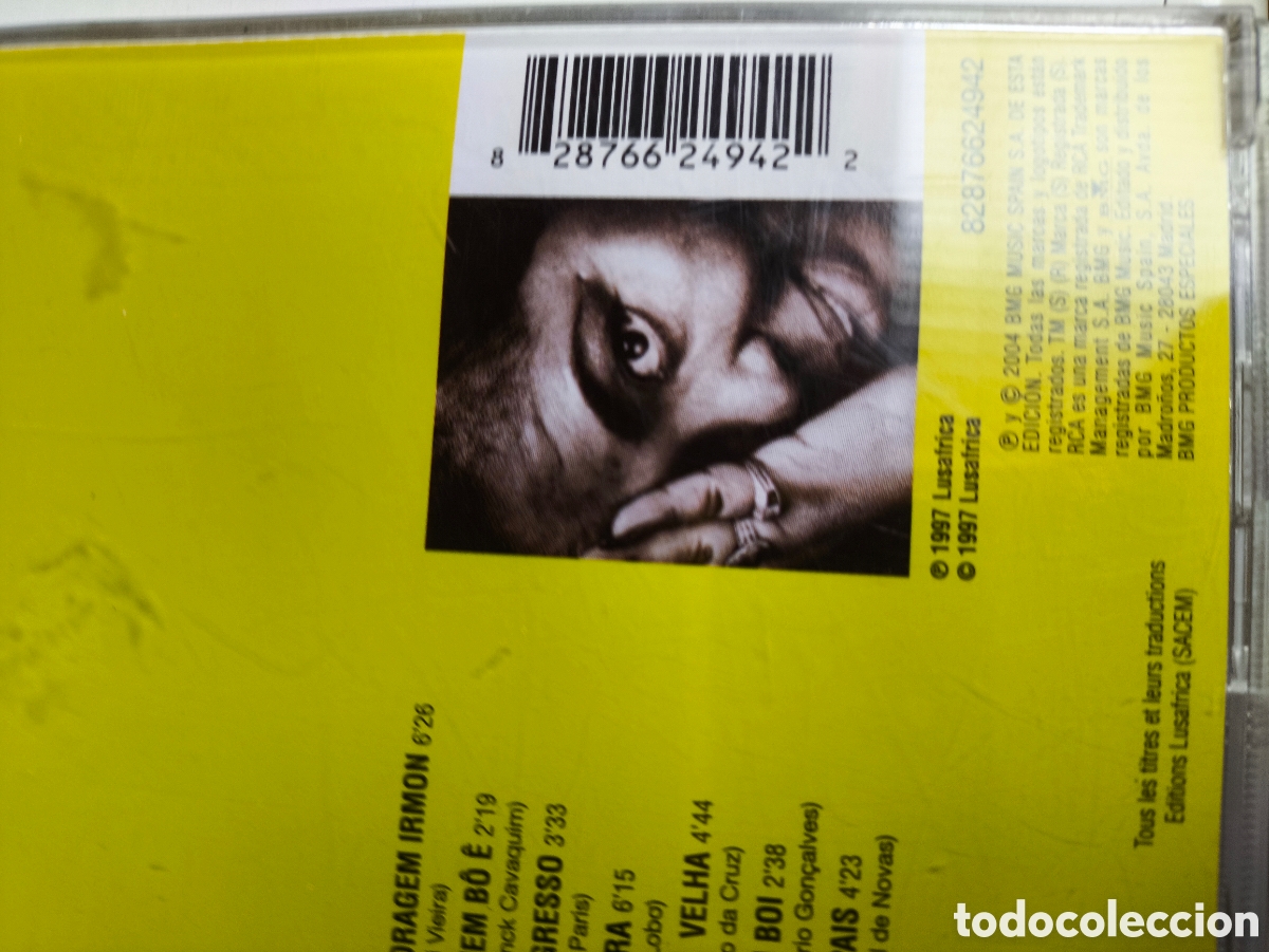 CDs de m&uacute;sica: Cesar&iacute;a.evora.C.n.4 cabo verde - Foto 1