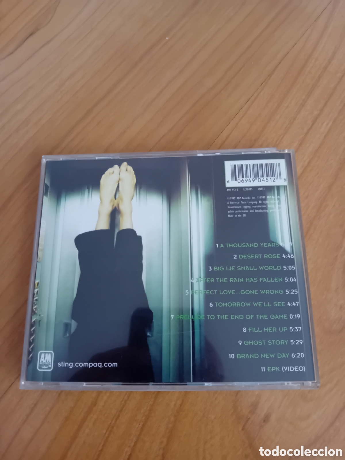 CDs de m&uacute;sica: STING. BRAND NEW DAY - Foto 2