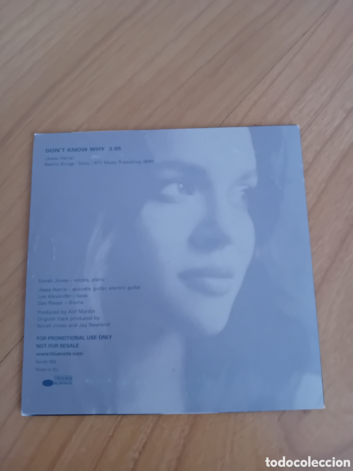 CDs de m&uacute;sica: NORAH JONES. DONT KNOW WAY - Foto 2