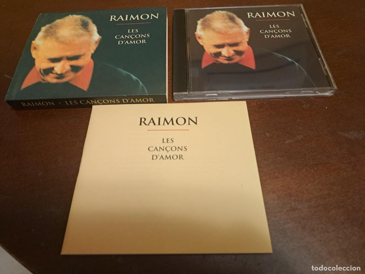 CDs de m&uacute;sica: RAIMON - CD - CAN&Ccedil;ONS DAMOR - CON LIBRETO y CAJA EXTERNA - Foto 1