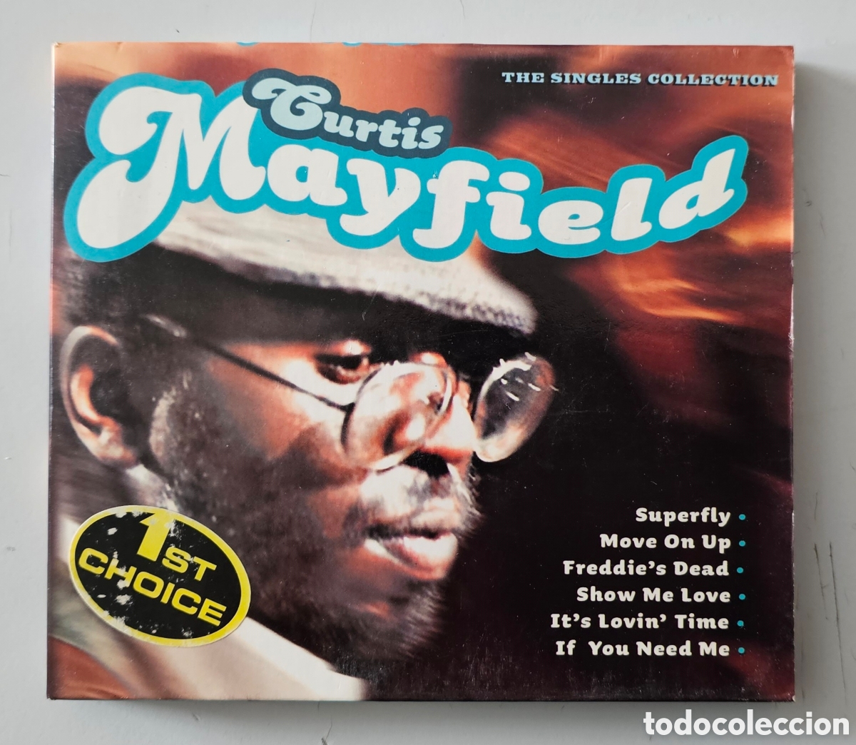 CDs de M&uacute;sica: CD CURTIS MAYFIELD - The Singles Collection (Holanda - Weton-Wesgram - 2007)