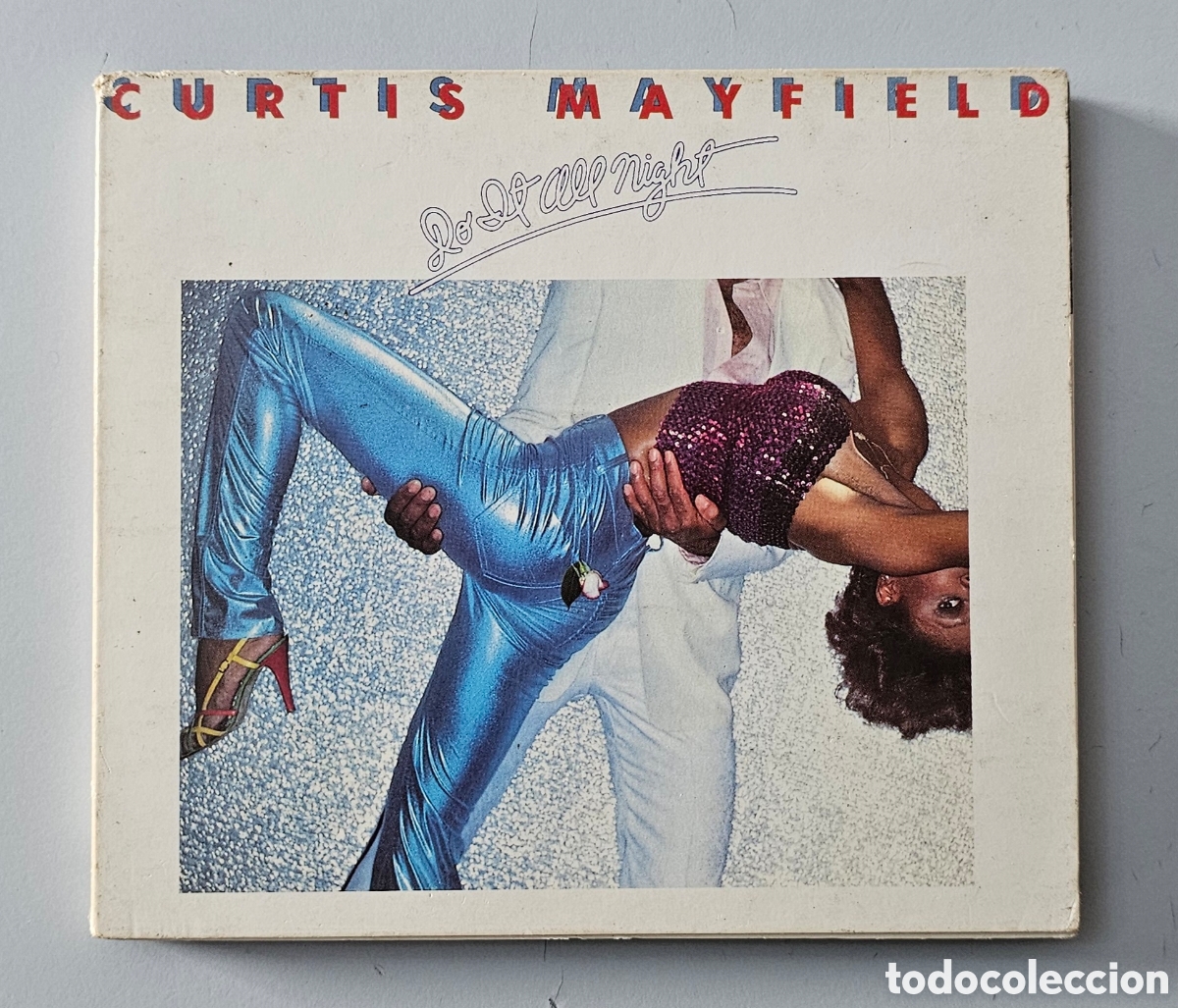 CDs de M&uacute;sica: CD CURTIS MAYFIELD - Do It All Night (Jap&oacute;n- Jimbo - 1994) ('78 LP) Libreto 10 pag. RARO