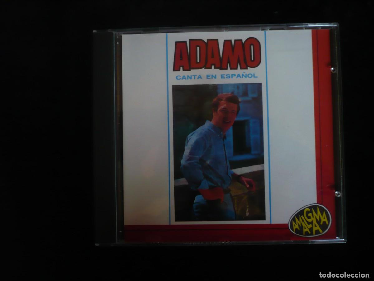 CDs de m&uacute;sica: adamo canta en espa&ntilde;ol - cd como nuevo - Foto 1