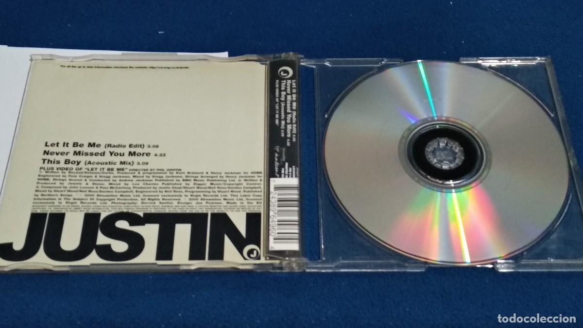 CDs de m&uacute;sica: Justin &ndash; Let It Be Me &ndash; CD (Single, Enhanced), 2000 VIRGIN - Foto 2