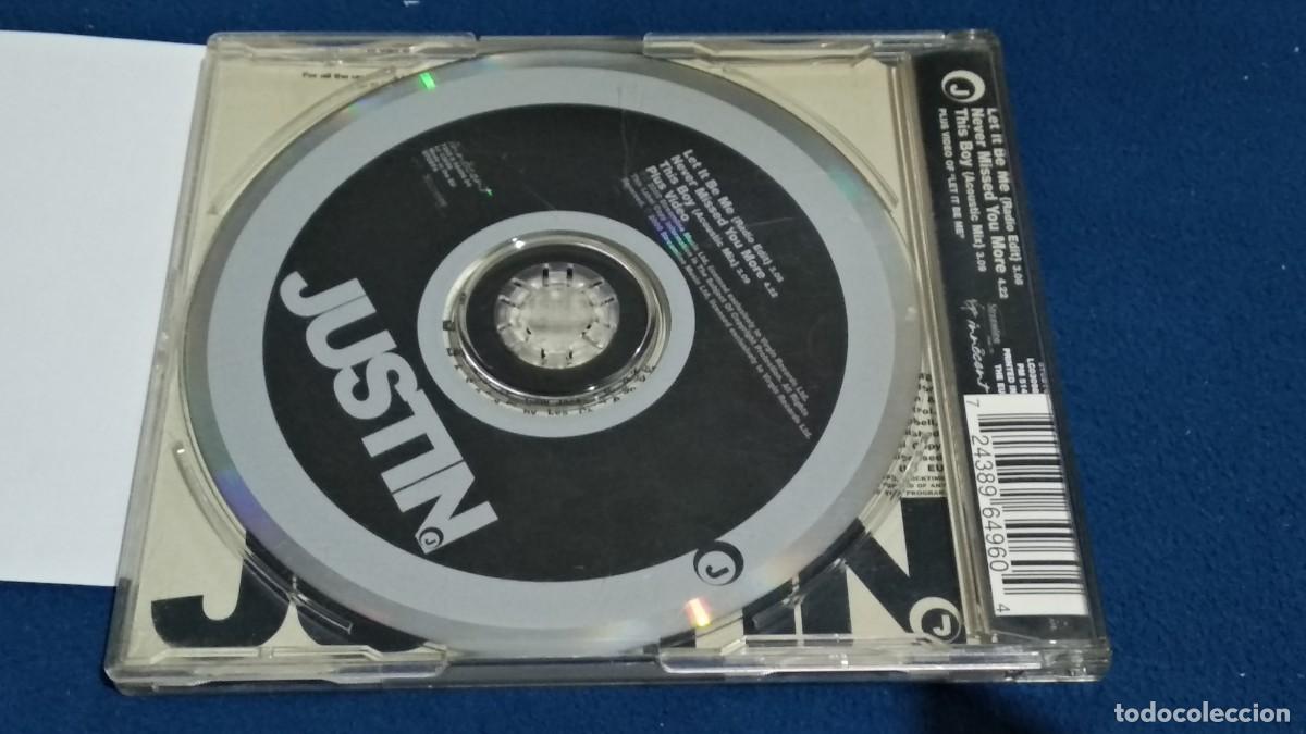 CDs de m&uacute;sica: Justin &ndash; Let It Be Me &ndash; CD (Single, Enhanced), 2000 VIRGIN - Foto 3