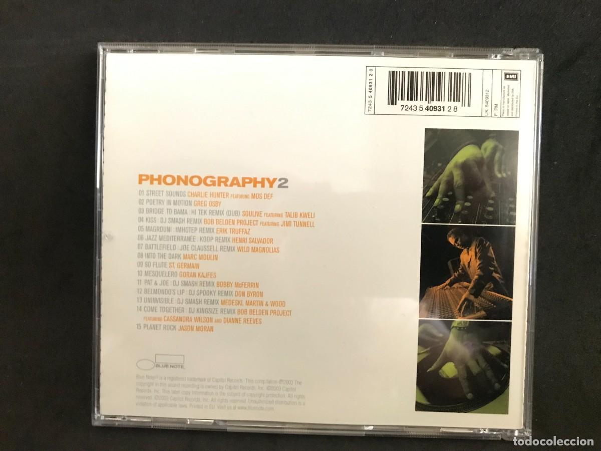 CDs de m&uacute;sica: DJ Smash &ndash; Phonography 2 - CD - Blue Note - Foto 2