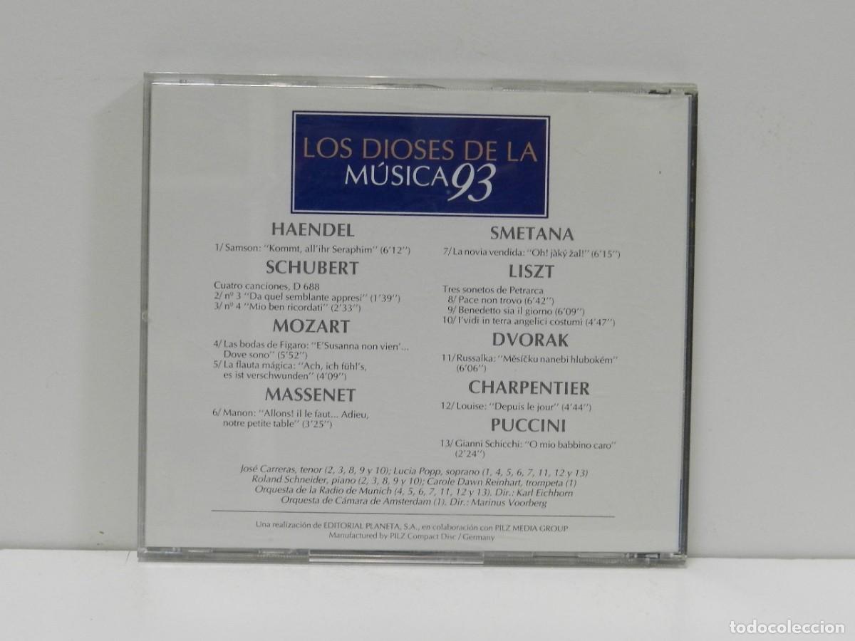 CDs de m&uacute;sica: DISCO CD. Los Dioses De La M&uacute;sica 93. COMPACT DISC. - Foto 2