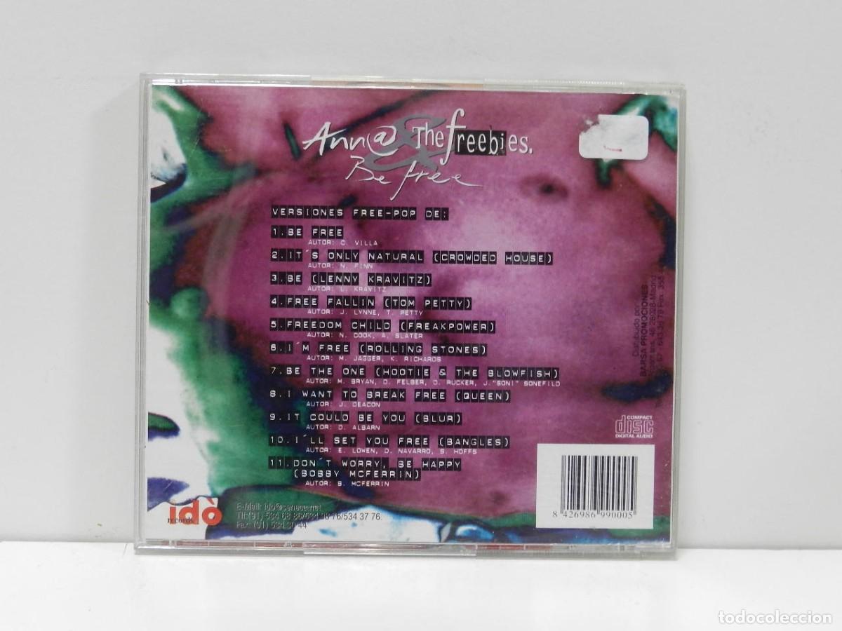 CDs de m&uacute;sica: DISCO CD. Anna & The Freebies &ndash; Be Free. COMPACT DISC. - Foto 2